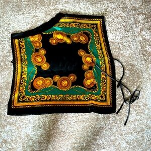 Forever21 One Shoulder Satin Waist Tie Top